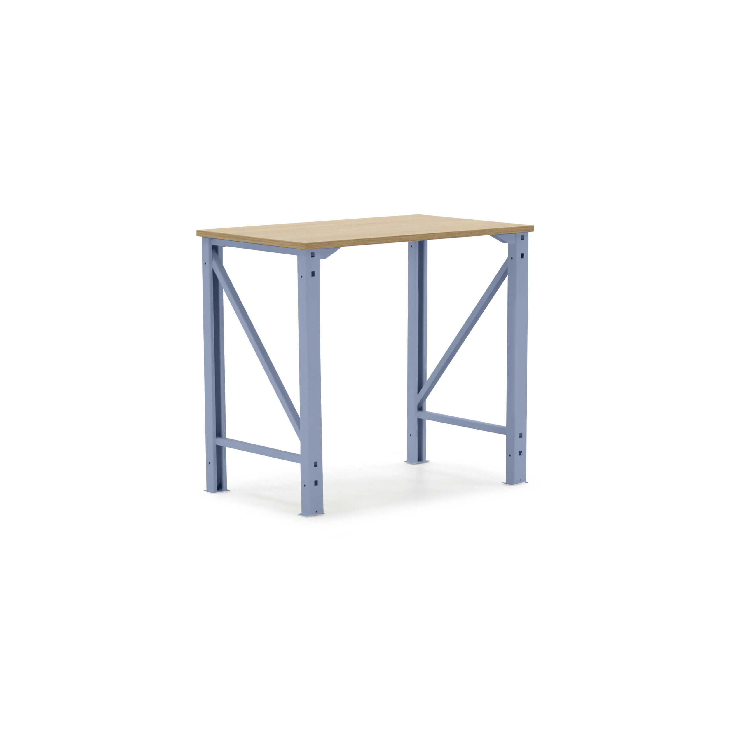 Escritorio pequeño azul