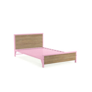 CAMA SEMIDOBLE ROSADO