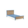 Cama sencilla azul