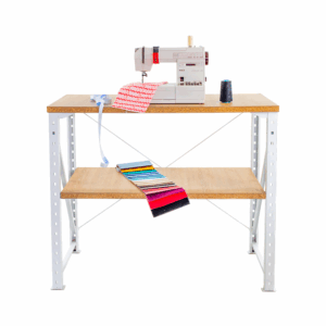 Mesa de trabajo blanca