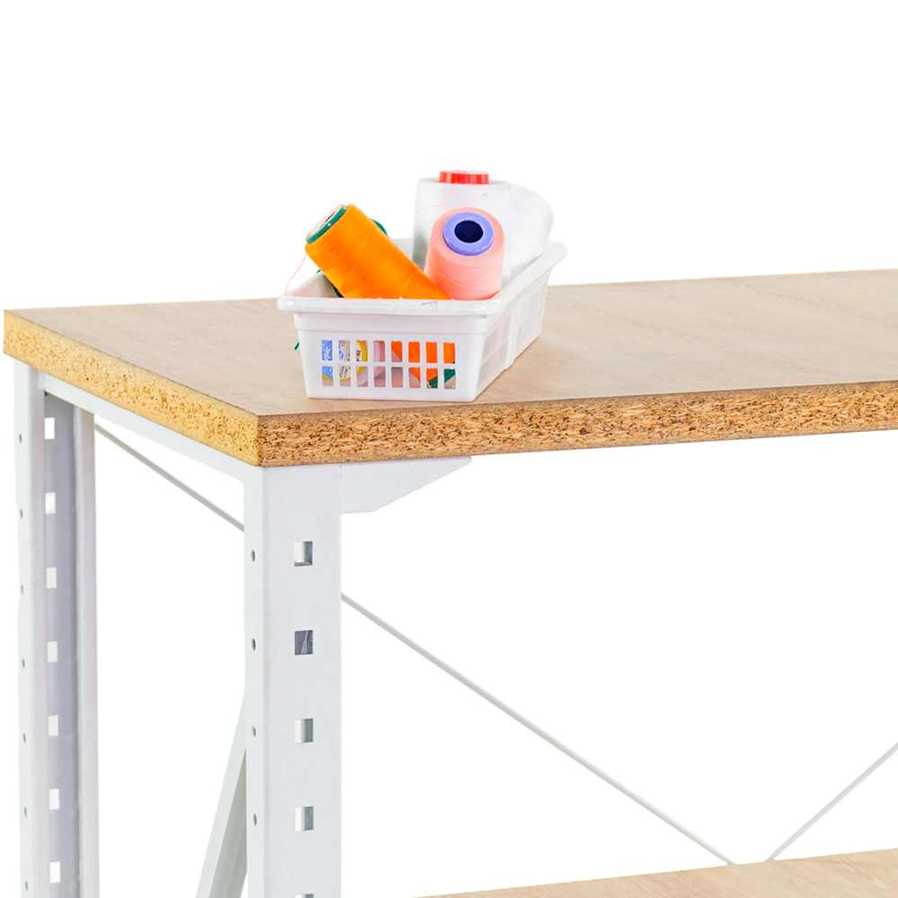 Mesa de trabajo blanca